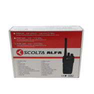 RP-101 Transceptor portátil ESCOLTA ALFA PMR446 con display oculto.