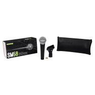 SM58 Micrófono Dinámico Cardioide Vocal.