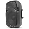 Bafle de 10" PA en caja rígida de ABS incorporando mezclador / amplificador de alta calidad de 400W