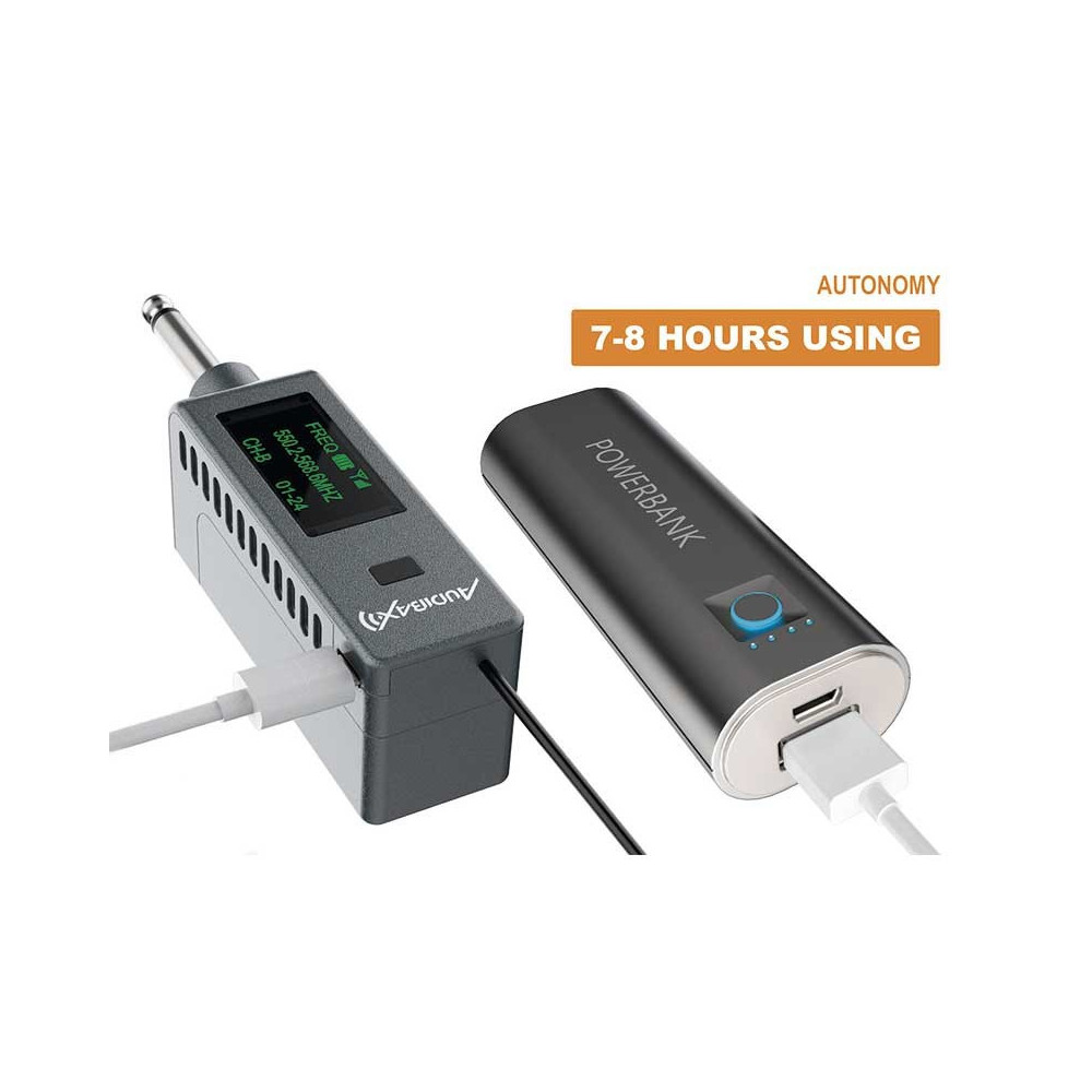 Micrófono Mano Inalámbrico Audibax Missouri Free Head UHF