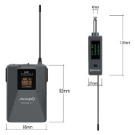 Micrófono Mano Inalámbrico Audibax Missouri Free Head UHF