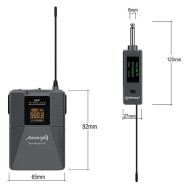 Micrófono Mano Inalámbrico Audibax Missouri Free Head UHF