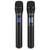 Micrófonos Inalámbricos de  Mano VHF Rango A Audibax Missouri 2000