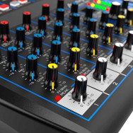 Audibax MG06 USB Mesa Mezclas 6 canales conBluetooth, MP3 ,USB Rec y Efectos