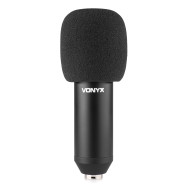 CMS400 Conjunto Estudio / Micro de condensador con soporte y paravientos