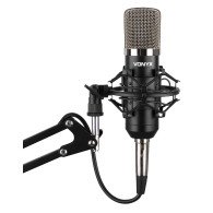 CMS400 Conjunto Estudio / Micro de condensador con soporte y paravientos